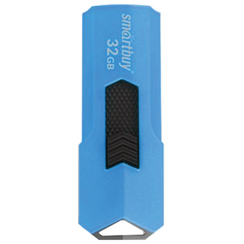 Флеш-диск 32 GB SMARTBUY Stream USB 2.0, синий, SB32GBST-B