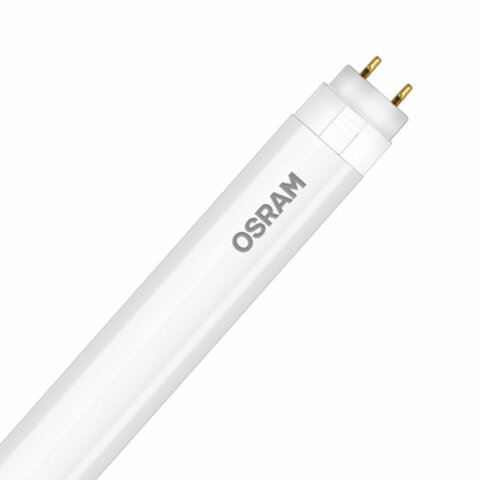 Лампа-трубка светодиодная OSRAM, 9 Вт, 30000 ч, 600 мм, холодный белый, ST8E-0.6M 9W/865 230V AC25X1RU, ST8E-0.6M9W865