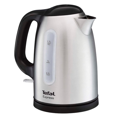 Чайник TEFAL KI230D30, 1,7 л, 2400 Вт, закрытый нагревательный элемент, нержавеющая сталь, серебристый